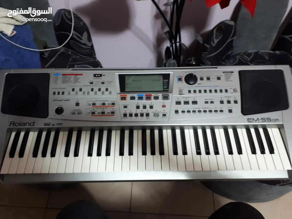 اورج أورج اورغ أورغ اورك اورق بيانو رولاند ROLAND E-55m