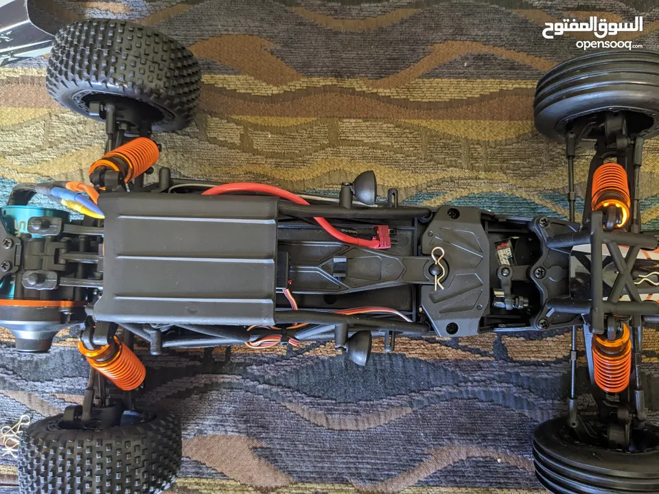 سياره ريموت كنترول للهواه ماركه كاسيموتو  2WD دفع خلفي capability 2S-to 3S lipo battery