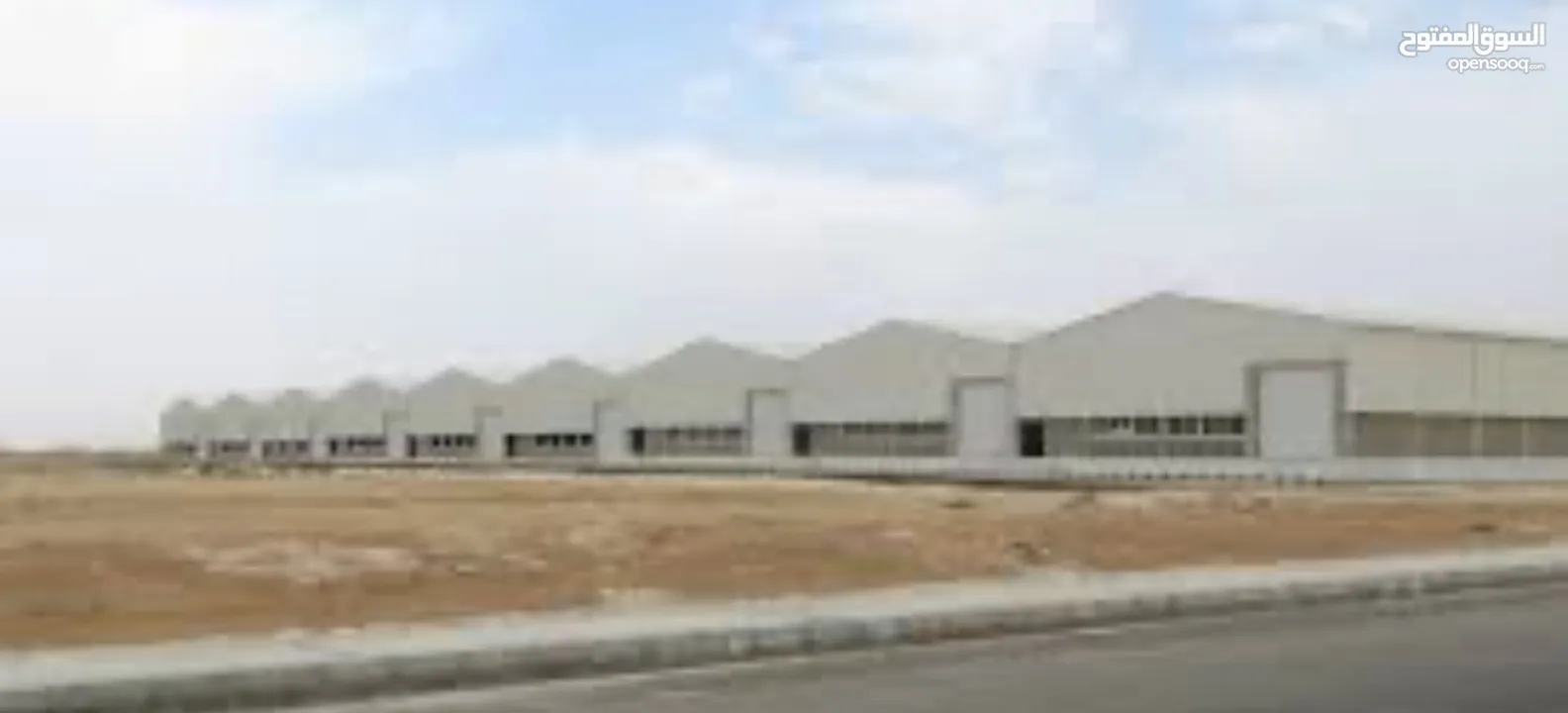 هنجر للايجار مدينه السلط الصناعيه