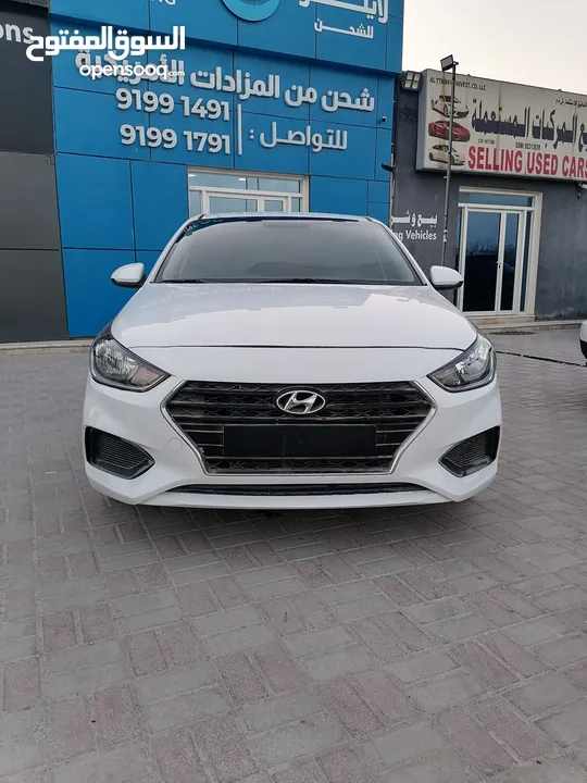 سياره هيونداي اكسنت موديل 2021 وارد الولايات المتحدة الأمريكية