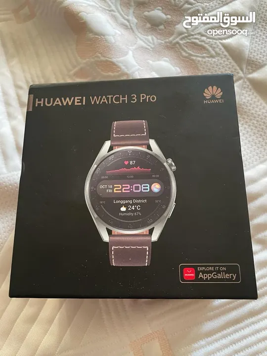 Huawei watch 3 pro وليست GT