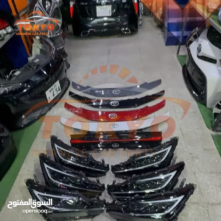 قطع مياكنيك والبودي وبطاريات الهايبرد ومحركات اصليه مستعمل يابانيه بحالة ممتازه تويوتا بريوس ونسيان
