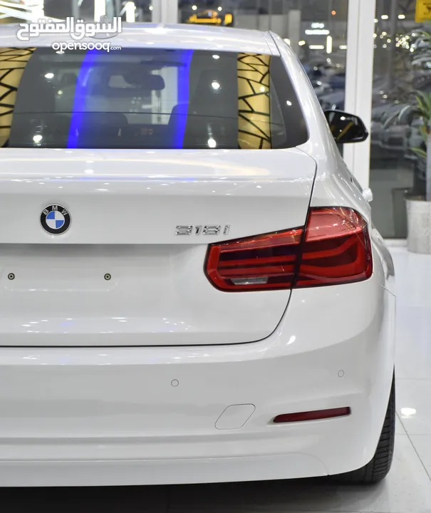 BMW 318i ( 2017 Model ) in White Color GCC Specs