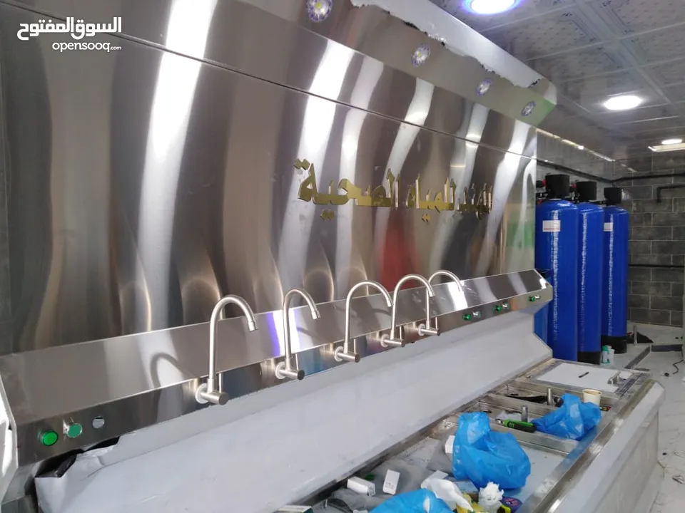 تجهيز محطات تحليه المياه ومصنع كاسات الماء تعبئة وتغليف بكل انحاء الاردن بأسعار مناسبة للجميع