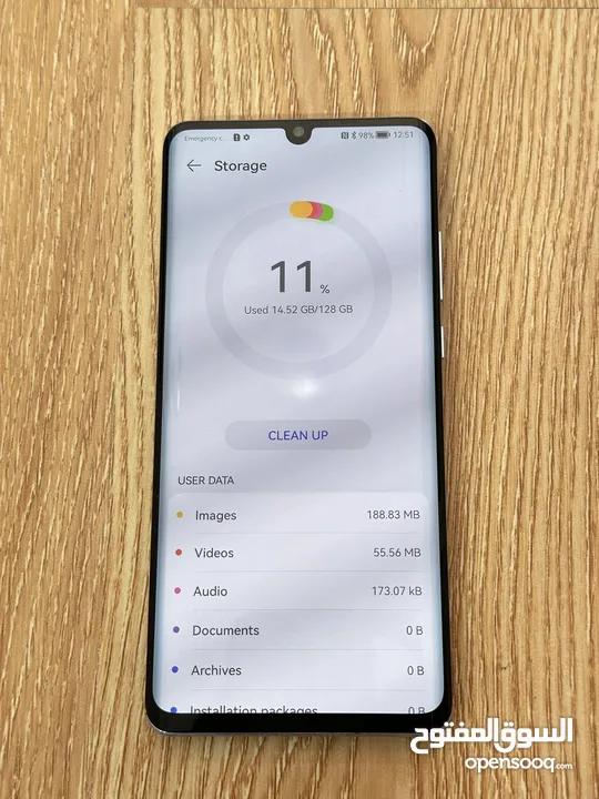 هواوي P30pro ذاكرة 128 جيبي الرام 8