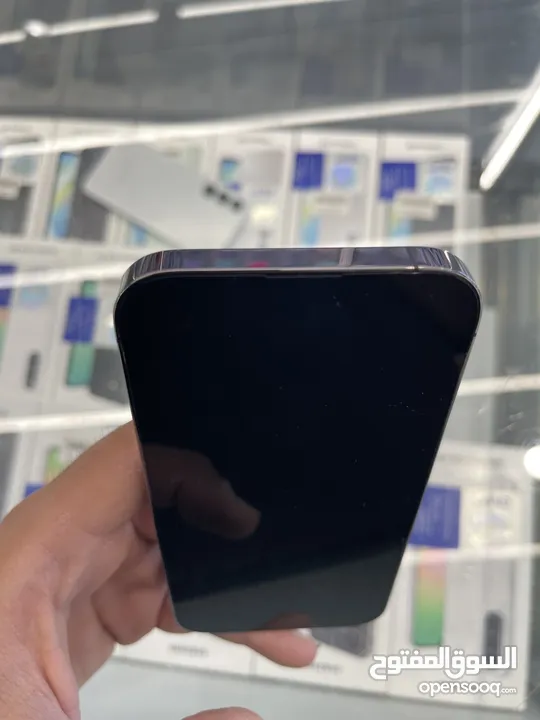 Iphone 14 pro 128gb purple used  ايفون 14 برو 128 جيجا مستخدم بحالة الجديد بطاريه 91٪؜