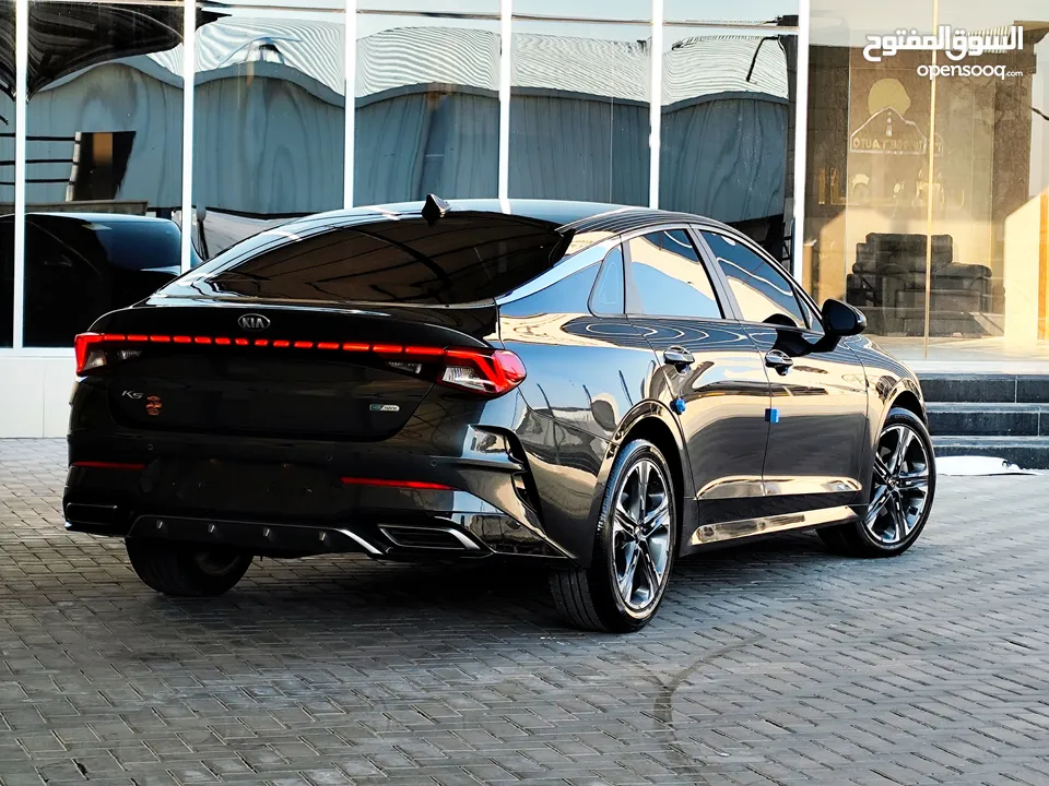 كيا K5 HYBRID الشكل الجديد حرة وارد كوري فحص كامل بحالة الوكالة وصول جديد من كوريا