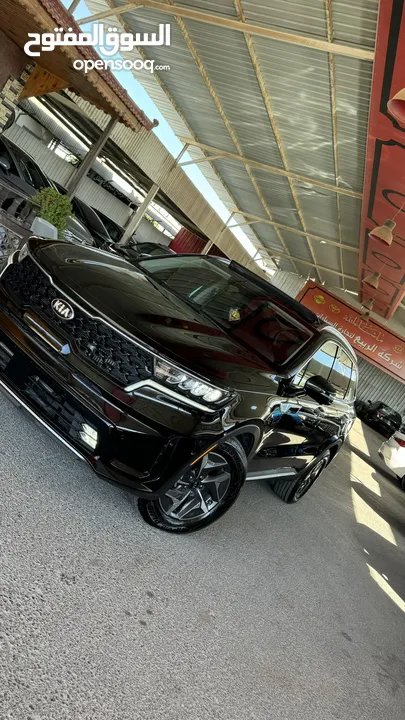 سعر بدون جمركKia sorento Hybrid 2021 ‏ سيارة لا زالت حرة