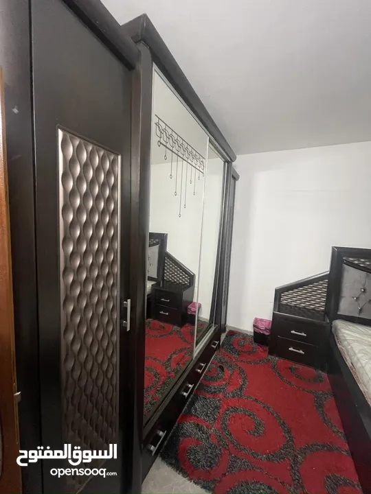 غرفة نوم كاملة + فرشة حرباوي شبه جديدة فاخرة