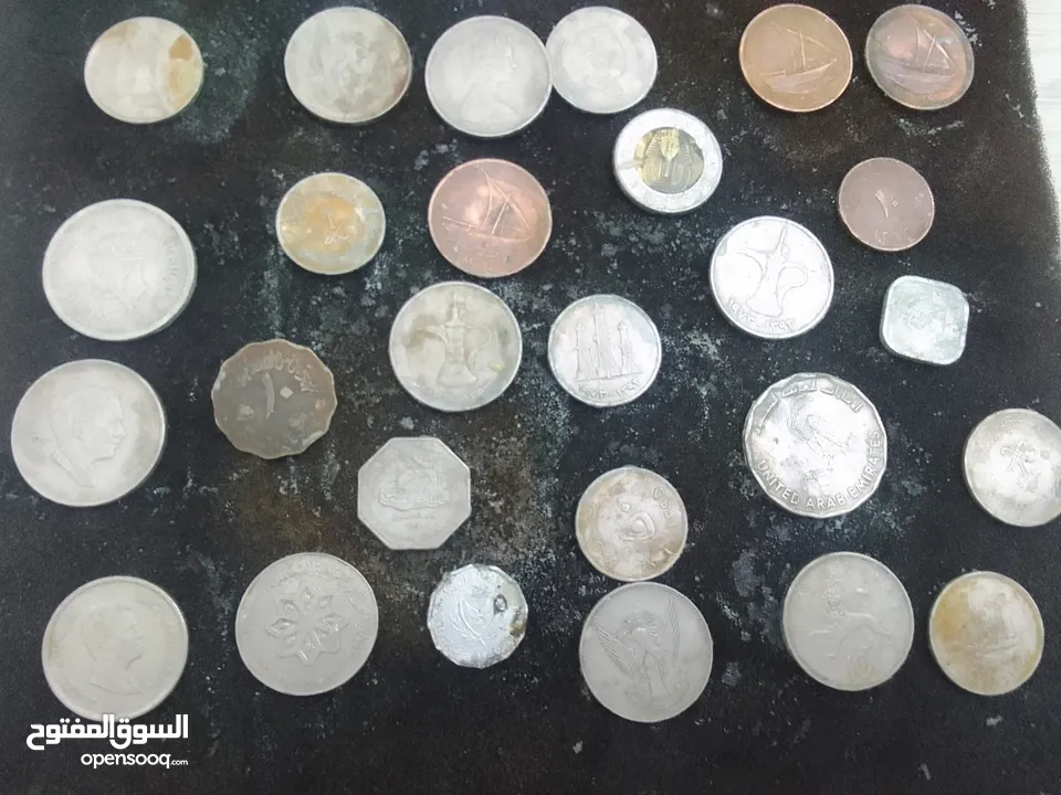 للبيع عملات منوعه Various coins for sale