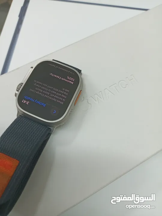 apple watch ultra 100%battery