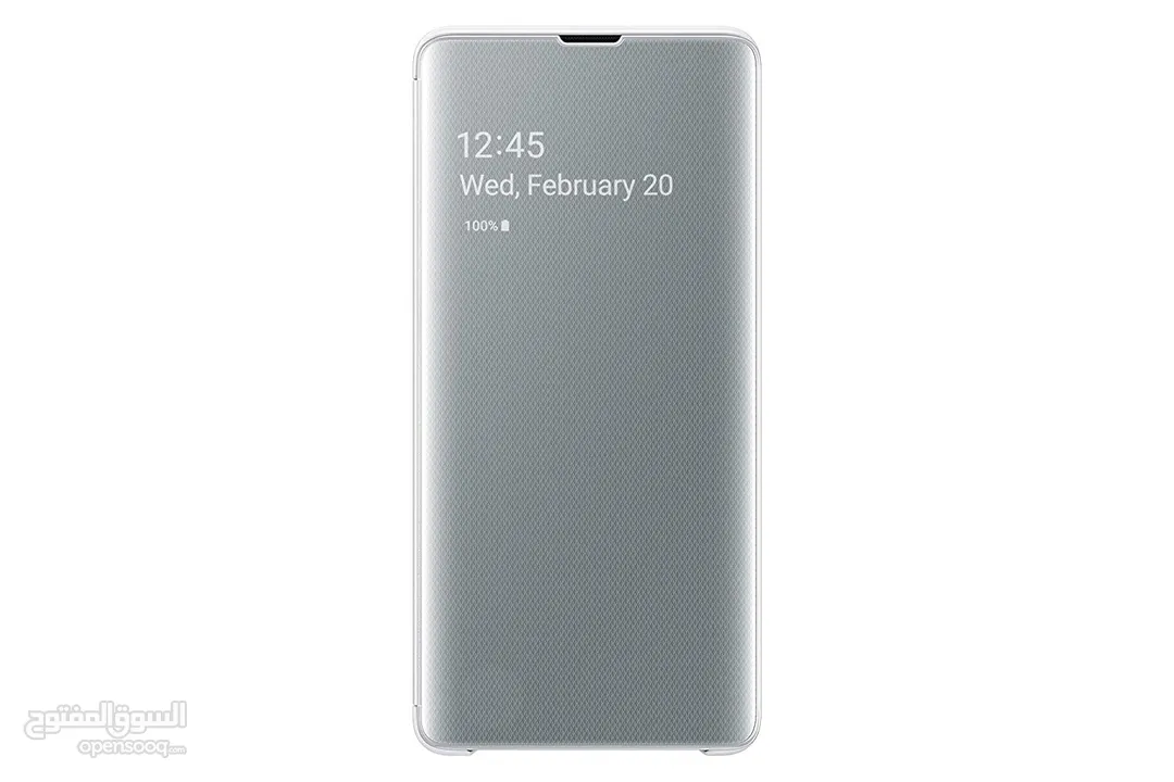 Samsung S10+ Plus Clear View Smart سمارت كفر سامسونج اس 10 بلس