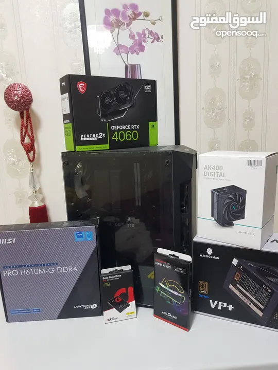 Pc Build i5 12400f With RTX 4060 8GB OC EDITION