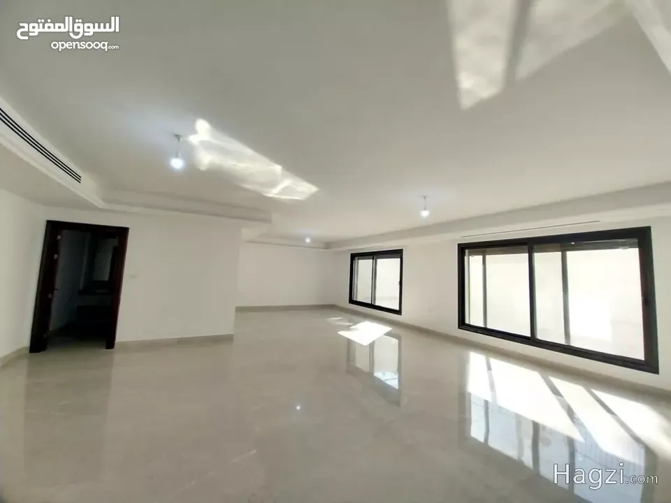 شقة فخمة بمساحة 460 طابق تسوية مع ترس للبيع في الرابية ( Property ID : 30539 )