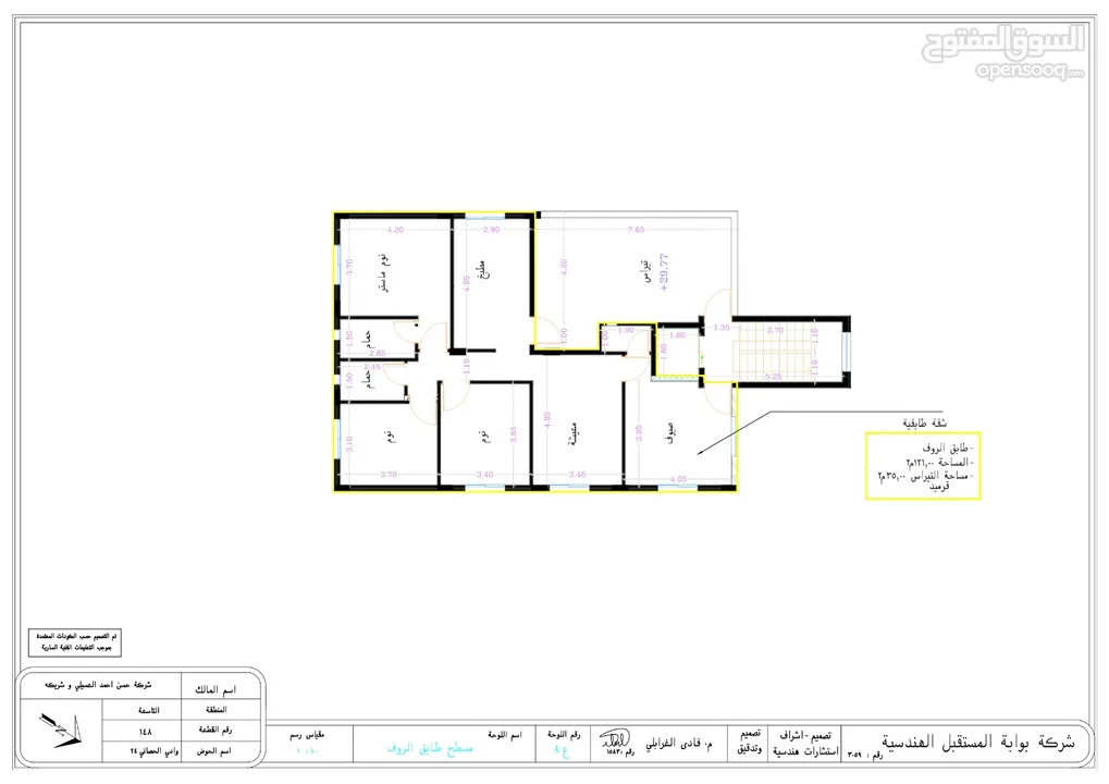 ارضي تاسعه شارع السكه مباشره 103+13ترس+90م ارتدادات