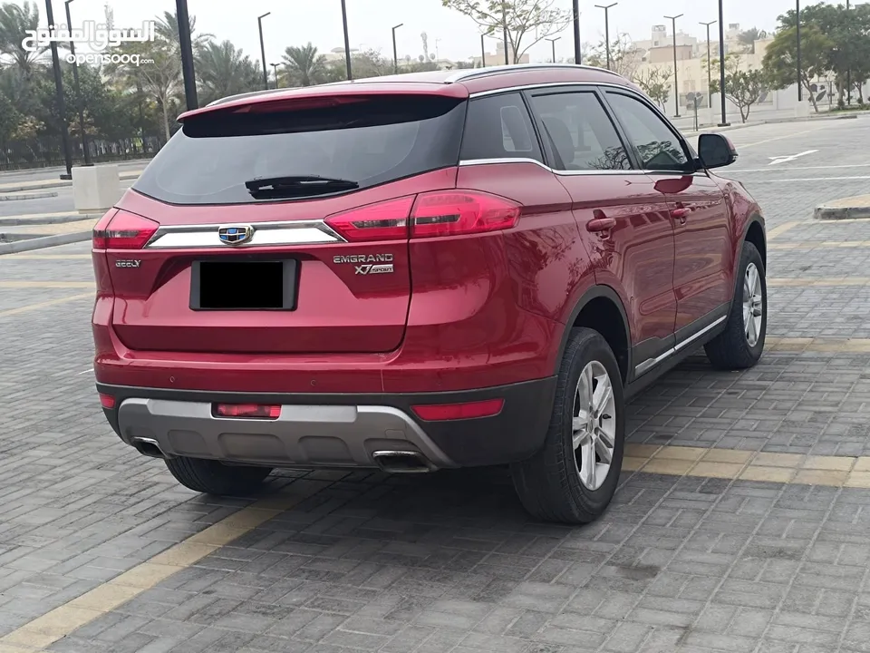 GEELY EMGRAND X7 2017 2.4T MID OPTION SINGLE OWNER EXCELLENT CONDITION COMPACT SUV FOR SALE