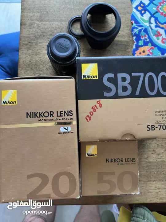 Nikon D810 and accessories