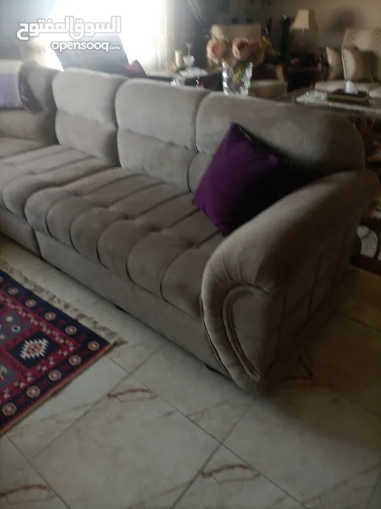 طقم جلوس بحاله ممتازه