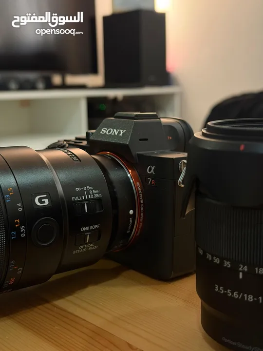 Sony A7iii with 3 lens