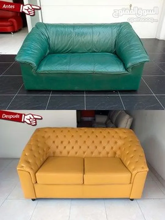 my work is Refiring sofa set.. your give me bad  sofa. i give you brand new sofa