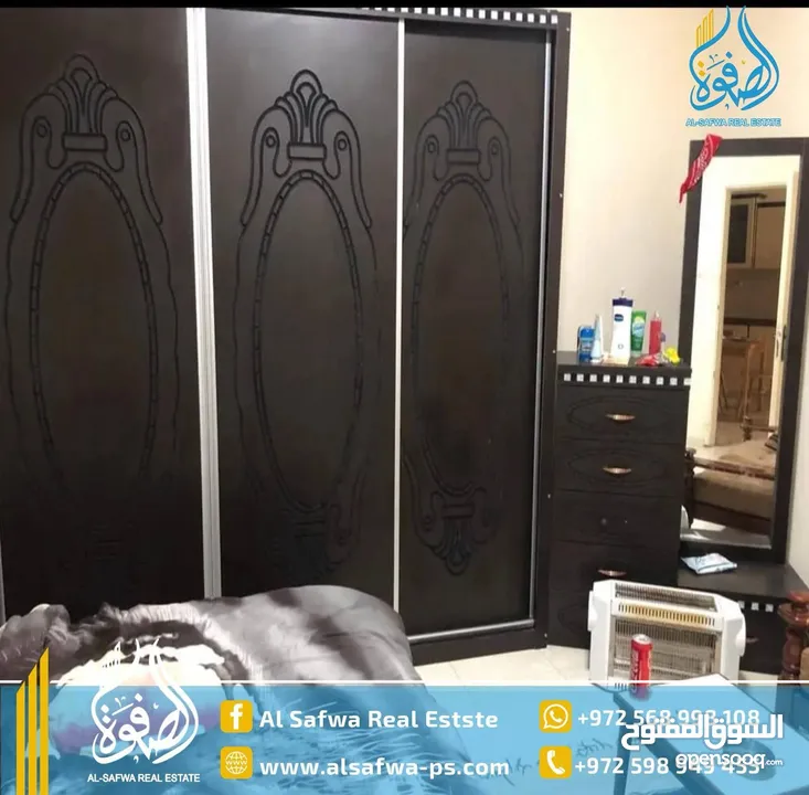 استديو مفروش للايجار مع ساحه - جزء من فيلا مع مدخل خاص - عرسان أو موظفه