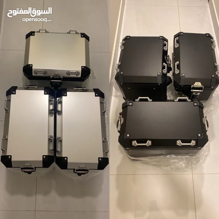 بوكسات دراجات المنيوم مضاد للصدمات والماء   Bmw  honda  ktm Motorcycle Box Panniers case