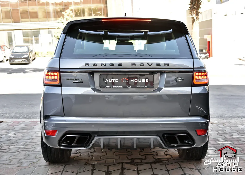 رنج روفر سبورت بلاك اديشن وارد وكفالة الوكالة 2019 Range Rover Sport HSE SV Kit Black Edition