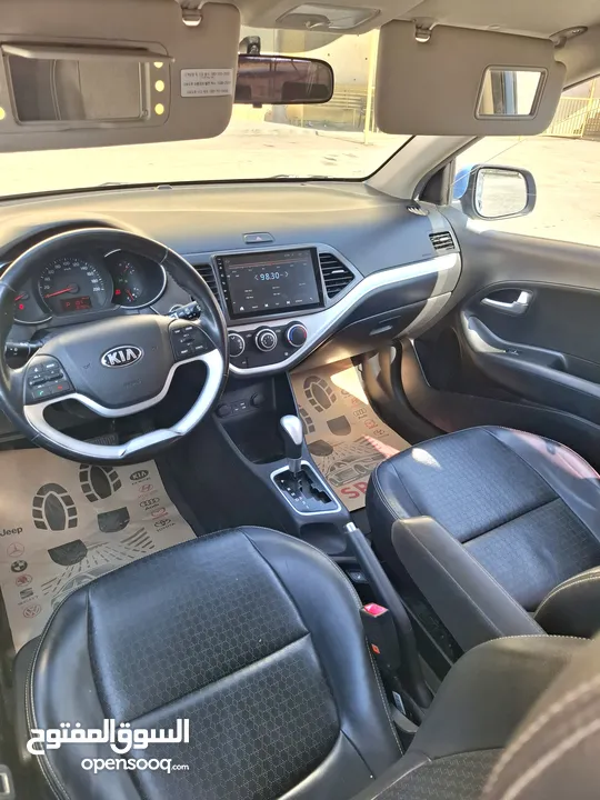 كيا بيكانتو 2017 بصمة فل عداد قليل ( 67 ) ألف كيلو فقط