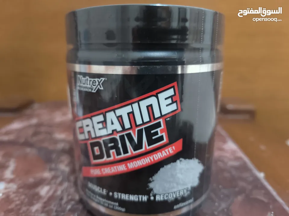 كرياتين دريف مونوهيدرايت من شركه نيوتركس creatine drive monohydrate nutrex