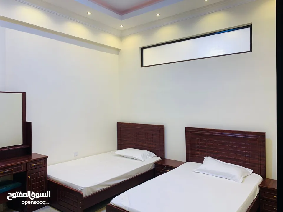 أفخم 3 غرف وصالة مفروشة في عجمان منطقة الروضة للايجار الشهري
