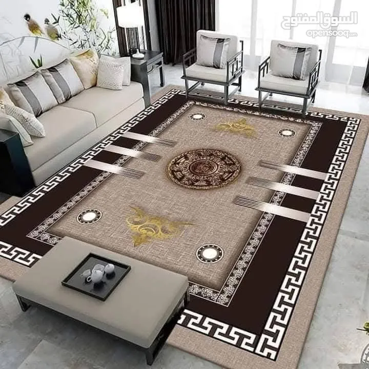 سجاد صيفي مع أرضية مانعة للانزلاق