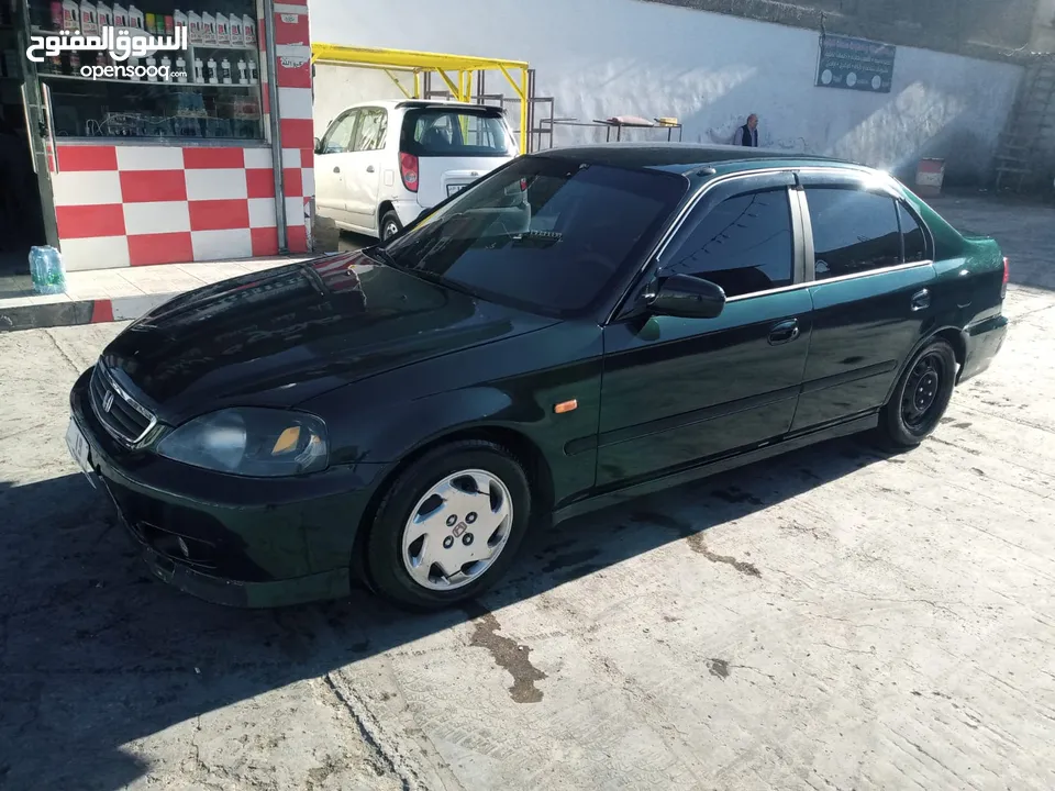 هوندا سيفيك موديل 1999 توب نظافه ماتور 1500cc قوي واقتصادي