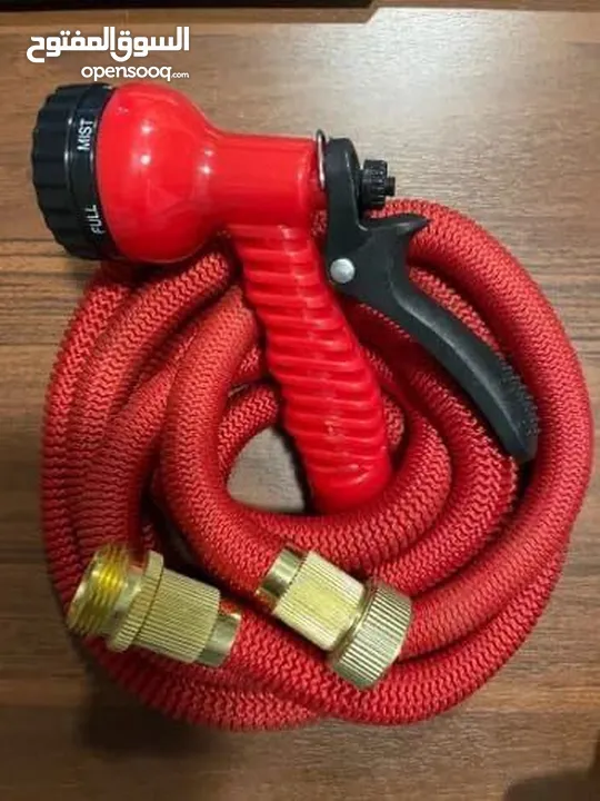 بربيش الماء السحري hose لتنظيف المنازل والسيارات وري الحدائق يتمدد بفعل وصول الماء الى ثلاث اضعاف