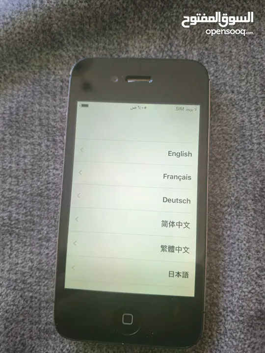 ايفون 4s شبه جديد ولا خدش