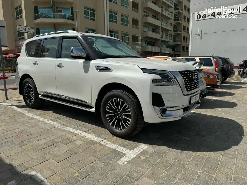 نيسان باترول بلاتينيوم موديل 24 أصفار يومي أسبوعي شهري سنوي Nissan patrol platinum 2024