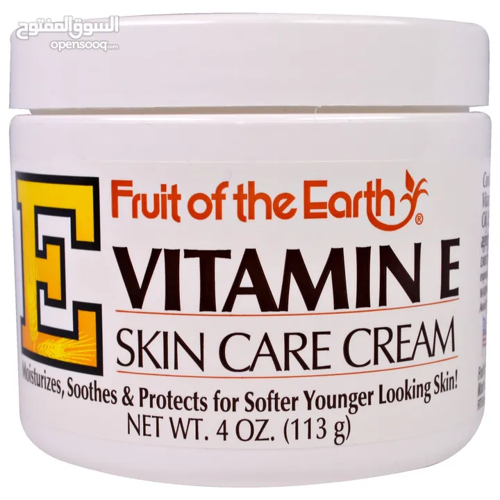 كريم Cream Vitamin E حمايه البشره ومكافحه الشيخوخه وترطيبها