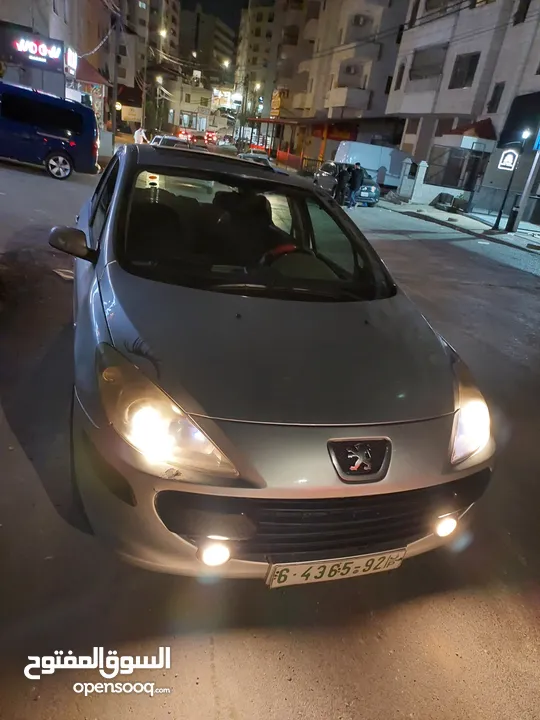 بيجو 307 موديل 2007 فل اضافات