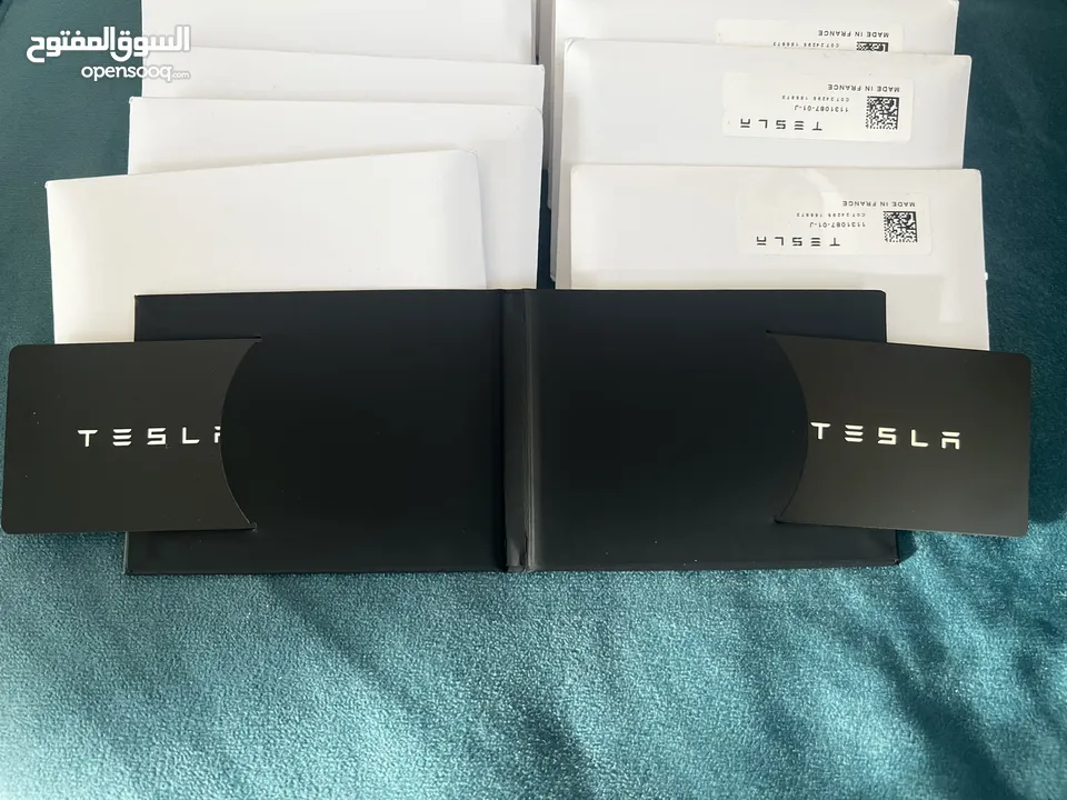 كروت تيسلا - كرت تيسلا - مفاتيح تيسلا ريموت كبسات - تيسلا اصلي  Tesla Key Card - Tesla Keyfob