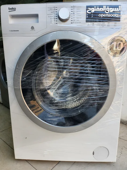 غسالة LG , direct drive 7kg / Samsung 8kg/BEKO 9kg/BEKO 7kg  مستخدم بحالة وكالة كفالة 6 شهور