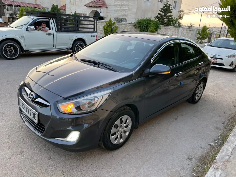 هونداي أكسنت موديل 2013  ماتور 1600cc فحص 7جيـــد