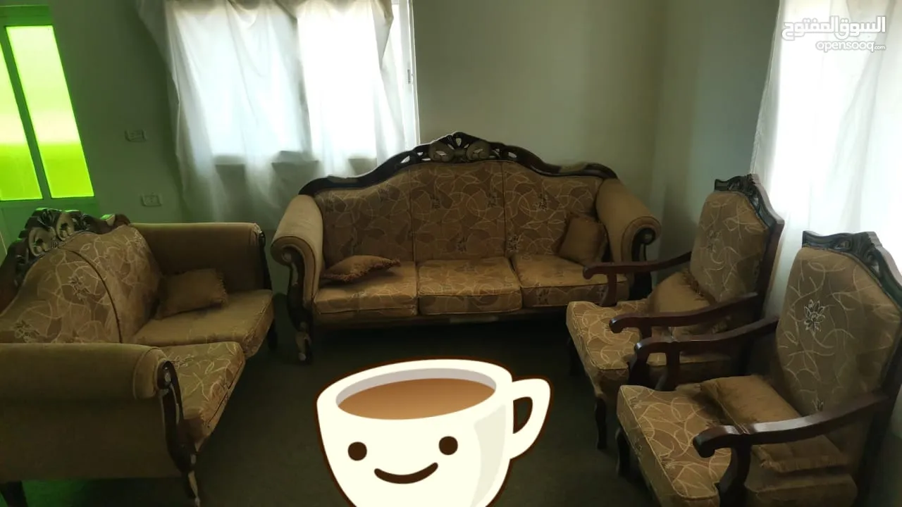 طقم كنابايات مستعمل بحال الوكاله للببع