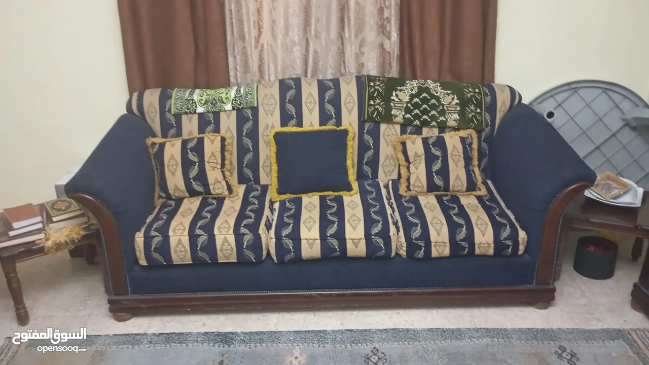 طقم كنبايه 7 مقاعد مستعمل