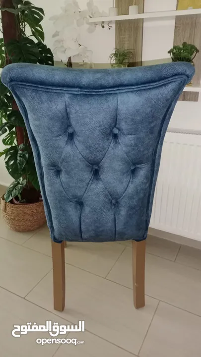 طاولة سفرة مع 6 كراسي