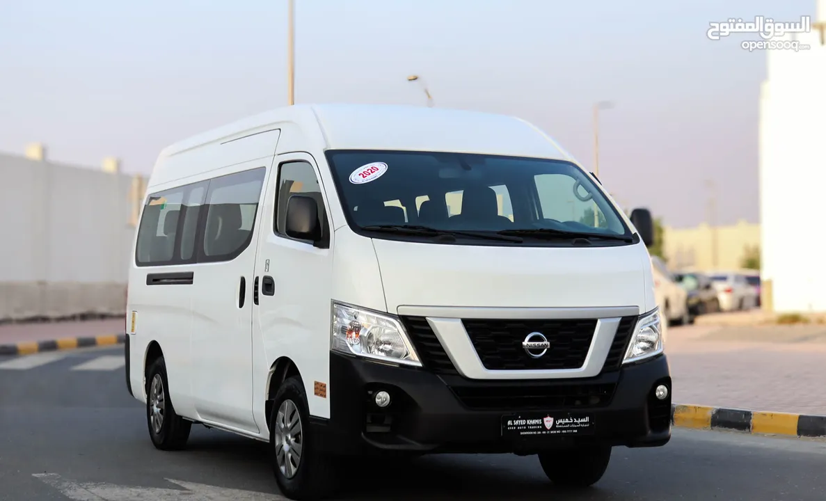 Nissan Urvan 2.7L  2020 GCC  Original Paint & accident free  in excellent condition  1644 P.M