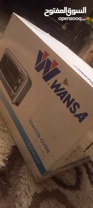 فرن ماركة wansa مع قلايه هوائيه من تيفال الاصلي