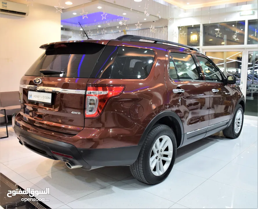 Ford Explorer XLT 4WD ( 2015 Model! ) in Brown Color! GCC Specs