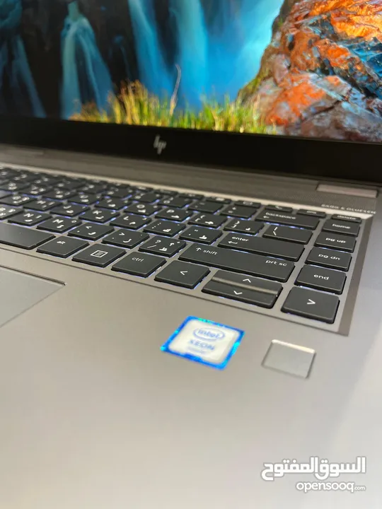HP ZBOOK 15 G5 STUDIO WORKSTATION لابتوب هندسي قوي جداً  والمصممين سلم وخفيف وانيق شبة جديد