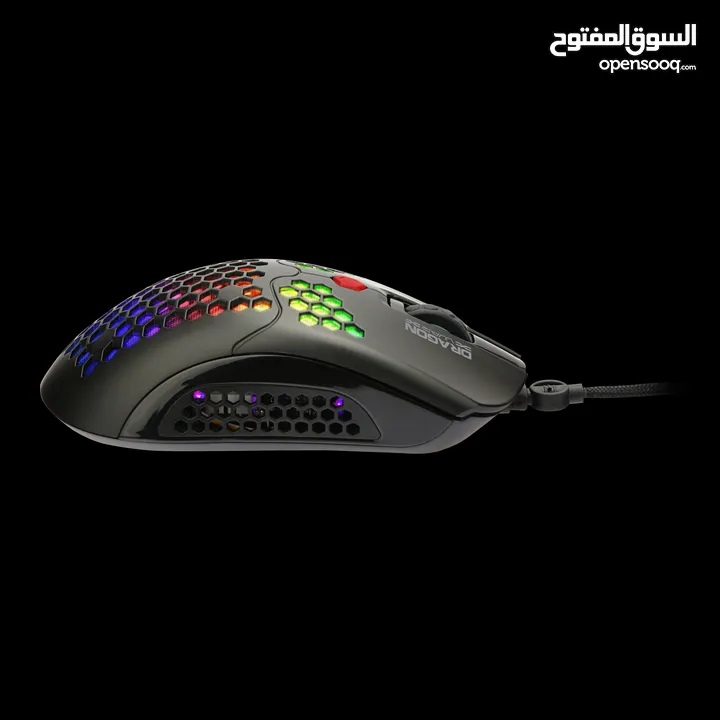 ماوس جيمنغ مضيئ رجب من دراغون وور Dragonwar G-25 Mouse RGB Gaming Mouse