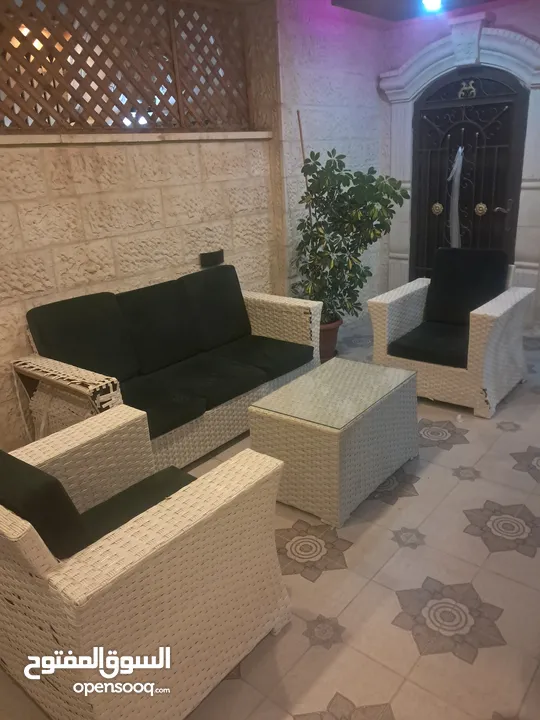 طقم راتان 5 مقاعد بسعر مغري