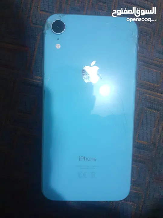 جوال iPhone 11XR  أزرق يحتاج فتح iCloud iPhone